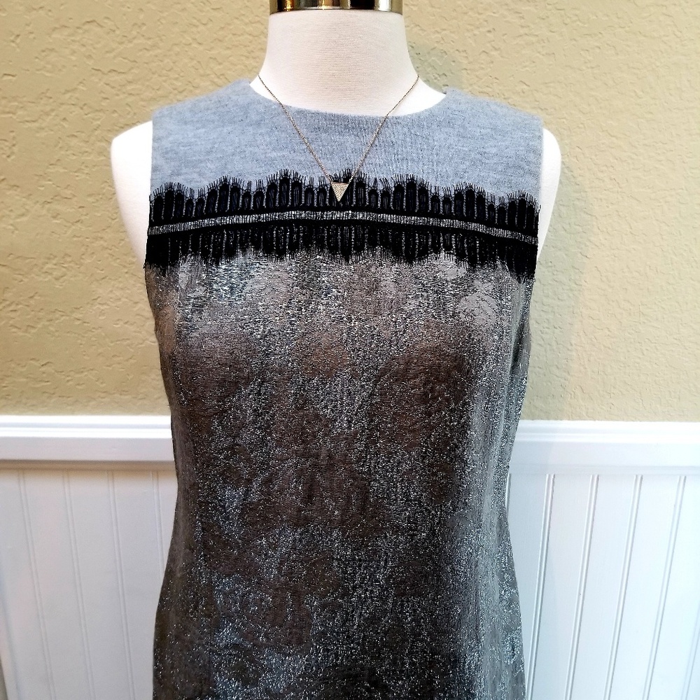 Tory Burch Metallic Sheath Dress 4